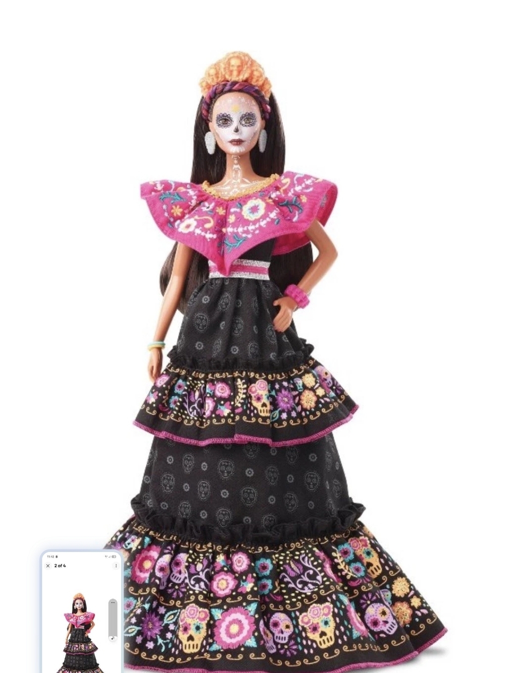 Barbie Dia De Los Muertos Signature 2021 Day Of The Dead - Picture 5 of 9